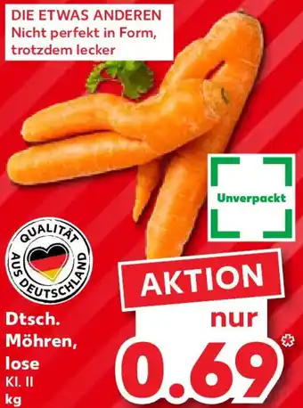 Kaufland Dtsch. Möhren, lose Angebot