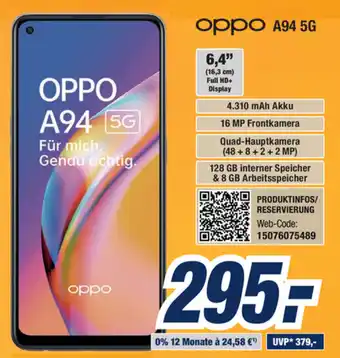 Expert Bening Oppo A94 5G Angebot