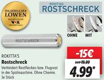 Lidl ROKITTA'S Rostschreck Angebot