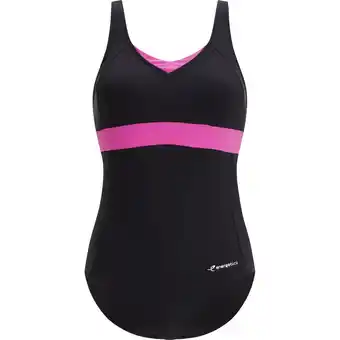 Intersport Energetics damen badeanzug fs freni iii w black/rose dark 48c Angebot