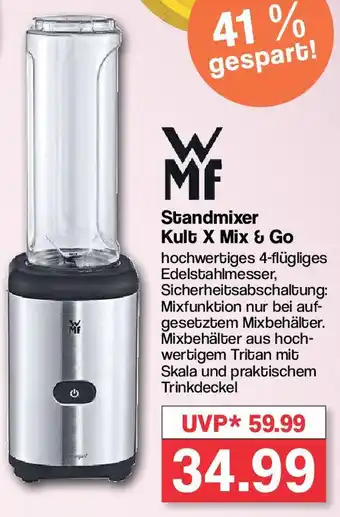 Famila Nord West WMF Standmixer Kult X Mix & Go Angebot