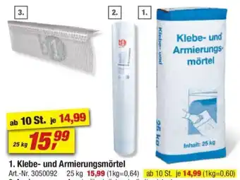 toom Baumarkt 1. Klebe- und Armierungsmörtel 25 kg Angebot