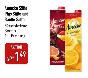 Galeria Markthalle Amecke Säfte Plus Säfte und Sanfte Säfte 1L Angebot