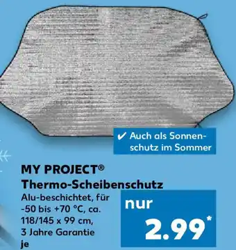 Kaufland MY PROJECT Thermo-Scheibenschutz Angebot