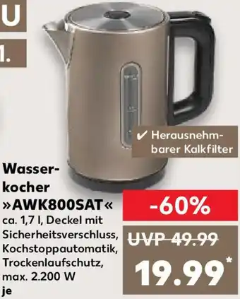 Kaufland Bestron Wasserkocher AWK800SAT Angebot