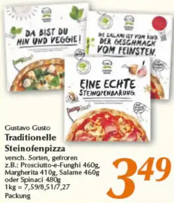 inkoop Gustavo Gusto Traditionelle Steinofenpizza Angebot