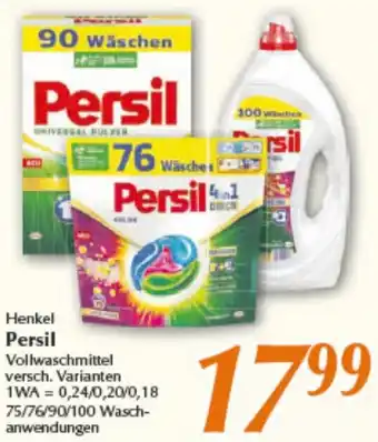inkoop Henkel Persil Vollwaschmittel Angebot
