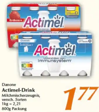 inkoop Danone Actimel-Drink 800g Packung Angebot