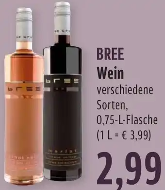 BUNGERT BREE Wein 0,75 L Flasche Angebot