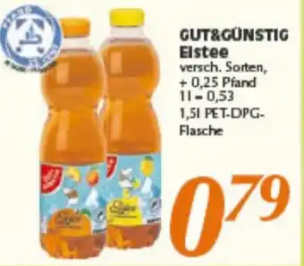 inkoop GUT&GÜNSTIG Eistee 1,5 L Angebot