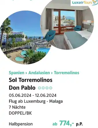 BUNGERT Sol Torremolinos Don Pablo Angebot