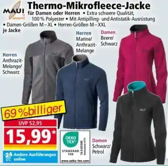 Norma MAUI Thermo Mikrofleece Jacke Angebot