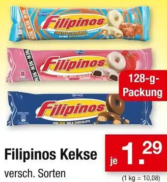 Zimmermann Filipinos Kekse 128 g Packung Angebot