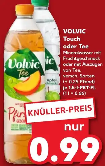 Kaufland VOLVIC Touch oder Tee 1,5 L Angebot