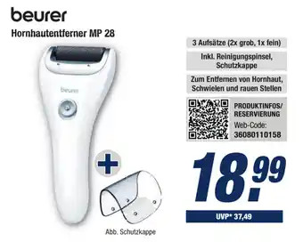 Expert Bening Beurer Hornhautentferner MP 28 Angebot