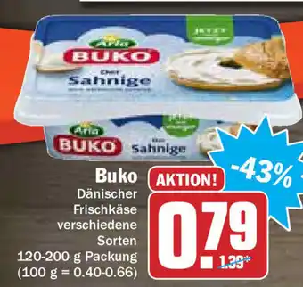 HIT Ullrich Buko Dänischer Frischkäse 120-200g Angebot