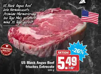 HIT Ullrich US Black Angus Beef frisches Entrecote 100g Angebot