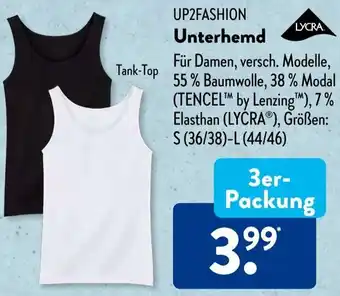 Aldi Süd UP2FASHION Unterhemd 3er-Packung Angebot