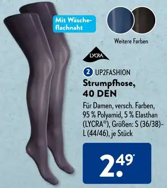 Aldi Süd UP2FASHION Strumpfhose, 40 DEN Angebot