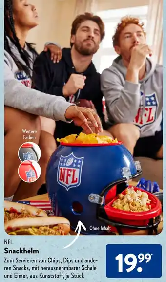 Aldi Süd NFL Snackhelm Angebot