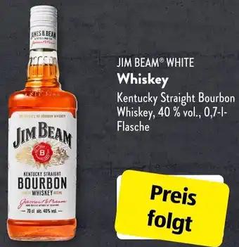 Aldi Süd JIM BEAM WHITE Whiskey 0,7 L Flasche Angebot