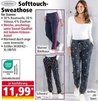 Norma ElleNor Softtouch-Sweathose Angebot