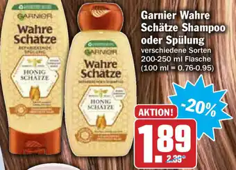 HIT Ullrich Garnier Wahre Schätze Shampoo oder Spülung 200-250ml Angebot