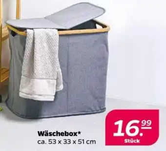 NETTO Wäschebox ca. 53 x 33 x 51 cm Angebot