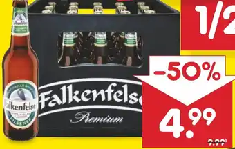 Netto Marken-Discount Falkenfelser Premium Biere 20 x 0,5 Liter Kiste Angebot