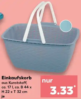 Kaufland Einkaufskorb Angebot