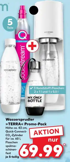 Kaufland sodastream Wassersprudler TERRA Promo-Pack Angebot