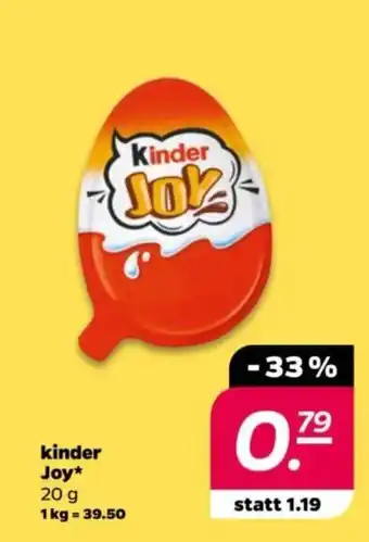 NETTO kinder Joy 20 g Angebot