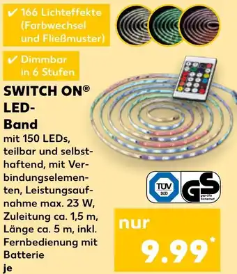 Kaufland SWITCH ON LED-Band Angebot