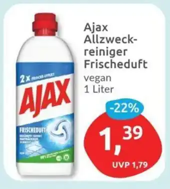 Budni Ajax Allzweckreiniger Frischeduft vegan 1 Liter Angebot