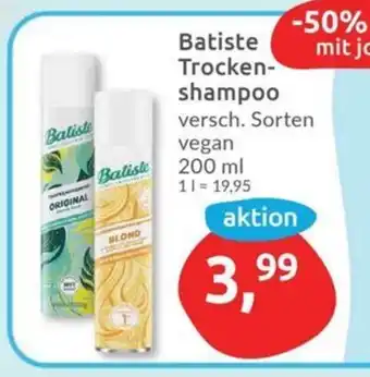 Budni Batiste Trockenshampoo versch. Sorten 200 ml Angebot