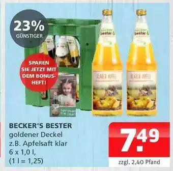 Getränke Quelle Becker's Bester Angebot