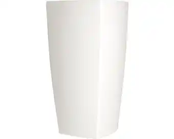 Hornbach Pflanzvase degardo trevia iii kunststoff 57 x 57 x 110 cm weiß Angebot