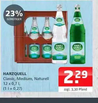 Getränke Quelle Harzquell Angebot