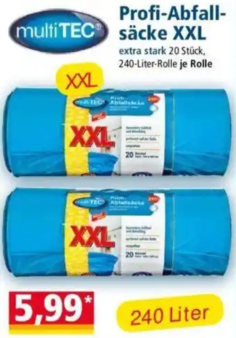 Norma multiTEC Profi-Abfallsäcke XXL 240 Liter Angebot