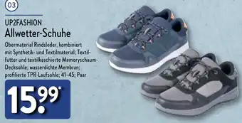 Aldi Nord UP2FASHION Allwetter-Schuhe Angebot