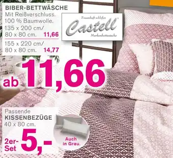 KODi Castell BIBER-BETTWÄSCHE Angebot