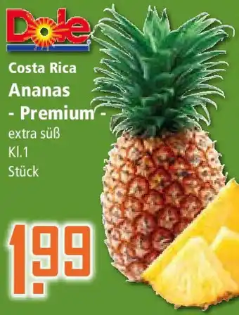 Klaas und Kock Dole Costa Rica Ananas Premium Angebot