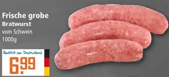 Klaas und Kock Frische grobe Bratwurst 1000g Angebot