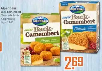 Klaas und Kock Alpenhain Back-Camembert 200 g Packung Angebot