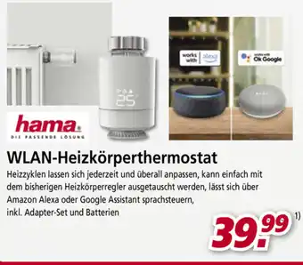 bauSpezi Hama WLAN Heizkörperthermostat Angebot