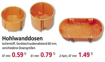 bauSpezi Hohlwanddosen Angebot