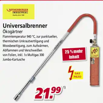 bauSpezi Universalbrenner ökogärtner Angebot