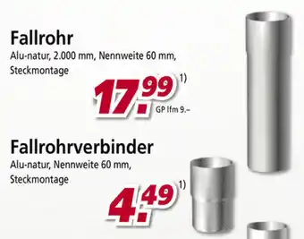 bauSpezi Fallrohr oder Fallrohrverbinder Angebot