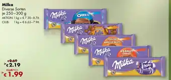 Travel Free Milka 250-300g Angebot