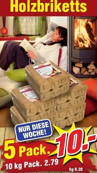 Wiglo Wunderland Holzbriketts Angebot